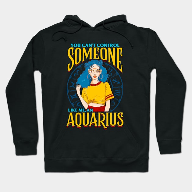 An Aquarius Girl Hoodie by AngelFlame